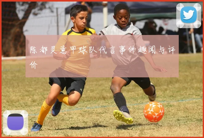 陈都灵意甲球队代言事件趣闻与评价